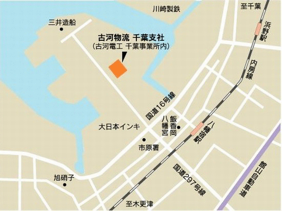 地図：千葉支店